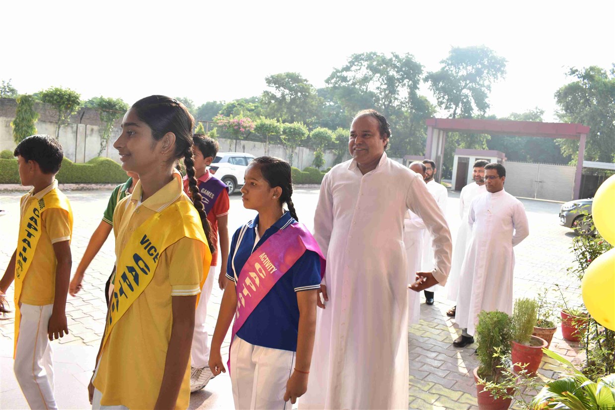 Welcoming of Fr. Suresh D'Souza